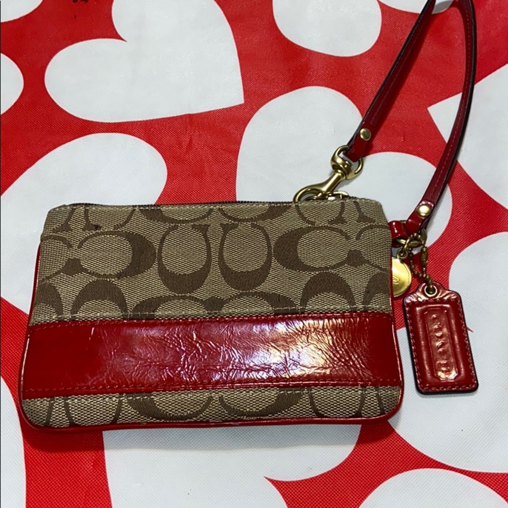 Coach wristlet